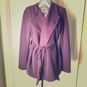 Purple Drape Blazer
